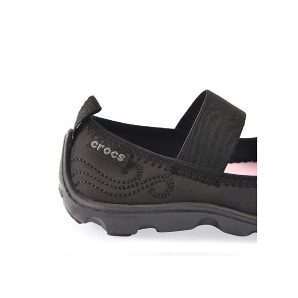 Crocs Duet Busy Day Mary Jane Ballerinas - Black Sz 11 6. 7/8” - Picture 8 of 9